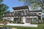 Contemporary House Plan Front Photo 02 - Castlegar Vacation Home 032D-0701 - Search House Plans and More