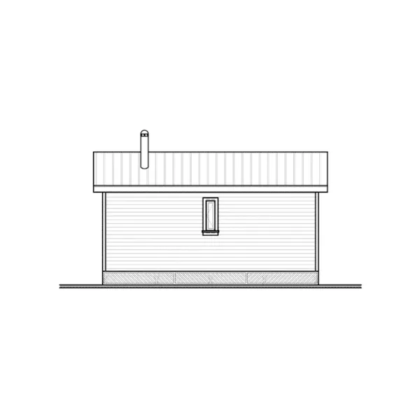 Mountain House Plan Rear Elevation - Watervista Vacation Home 032D-0709 - Shop House Plans and More