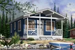 Craftsman House Plan Front Photo 03 - Windfall Ridge Craftsman Home 032D-0710 - Shop House Plans and More