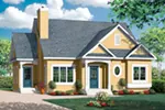 Traditional House Plan Front Image - Larbrook Early American Home 032D-0722 - Shop House Plans and More