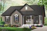 Ranch House Plan Front of Home - Pendragon Ranch Home 032D-0723 - Shop House Plans and More