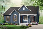 Ranch House Plan Front Photo 03 - Pendragon Ranch Home 032D-0723 - Shop House Plans and More