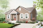Ranch House Plan Front Image - Dade Creek Cottage Home 032D-0725 - Search House Plans and More