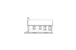 Ranch House Plan Rear Elevation - Dade Creek Cottage Home 032D-0725 - Search House Plans and More