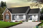 Ranch House Plan Front Photo 02 - Dundee Traditional Home 032D-0728 - Search House Plans and More