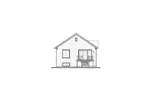 Craftsman House Plan Rear Elevation - Jonathon Early American Home 032D-0729 - Search House Plans and More