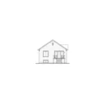 Ranch House Plan Rear Elevation - Jonathon Early American Home 032D-0729 - Search House Plans and More