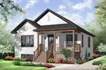 Craftsman House Plan Front Photo 01 - Margaret Mary Country Home 032D-0730 - Shop House Plans and More
