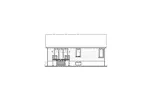 Ranch House Plan Rear Elevation - Rembrandt Mill Colonial Home 032D-0731 - Shop House Plans and More