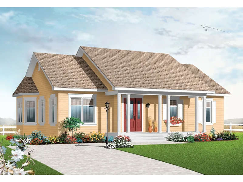 Craftsman House Plan Front Image - Powder Creek Country Home 032D-0733 - Shop House Plans and More