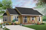 Arts & Crafts House Plan Front Photo 07 - Powder Creek Country Home 032D-0733 - Shop House Plans and More