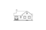 Ranch House Plan Rear Elevation - Aversa Pond Bungalow Home 032D-0734 - Search House Plans and More
