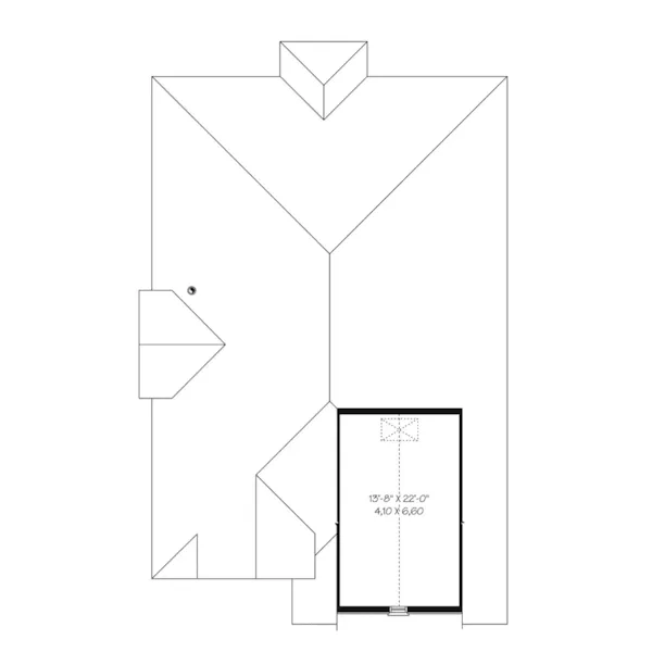 Ranch House Plan Second Floor - Aramis Hill Ranch Home 032D-0735 - Search House Plans and More