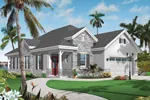 Ranch House Plan Front of Home - Aramis Hill Ranch Home 032D-0735 - Search House Plans and More