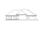 Mediterranean House Plan Rear Elevation - Giovanna Sunbelt Home 032D-0741 - Search House Plans and More