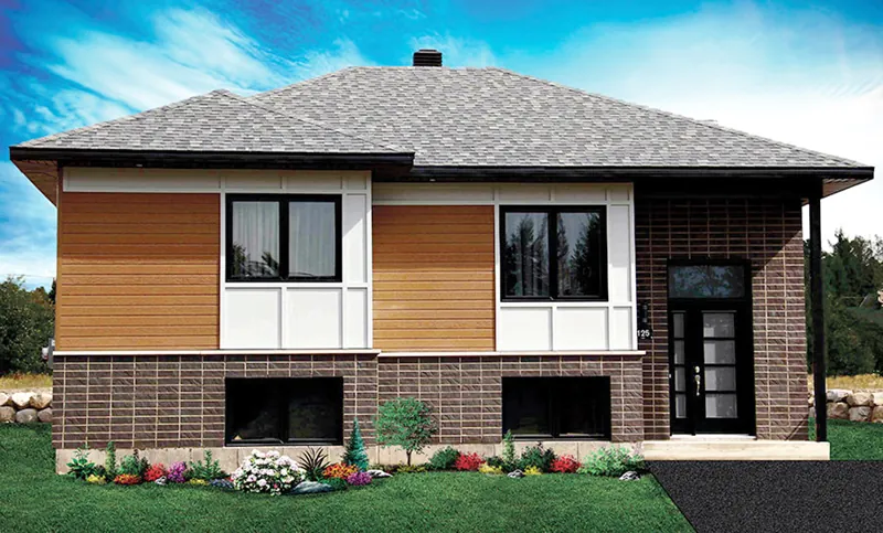 Bungalow House Plan Front of Home - Countrylane Traditional Home 032D-0762 - Search House Plans and More
