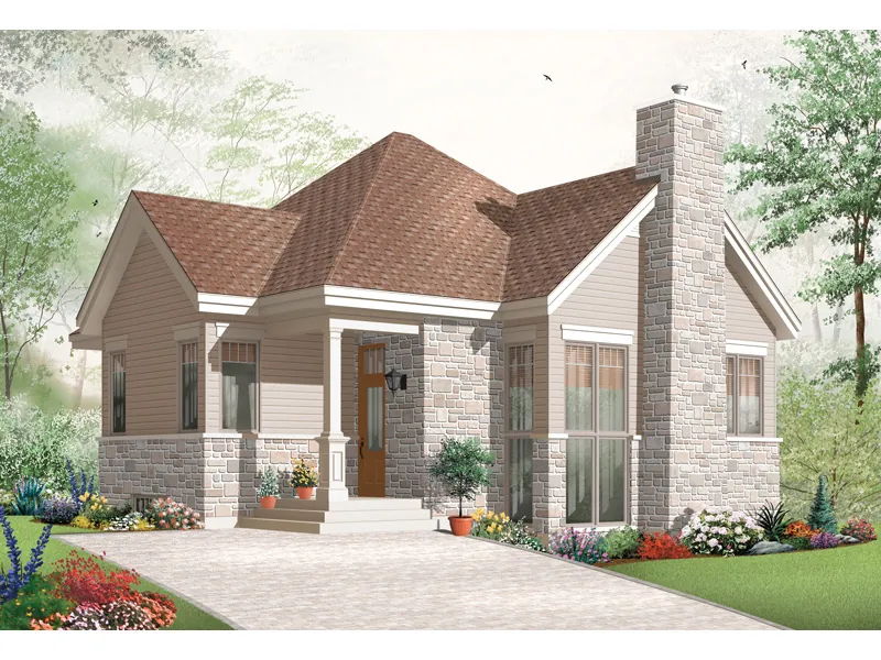 European House Plan Front Image - Novara Country Craftsman Home 032D-0764 - Shop House Plans and More