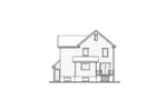 Southern House Plan Rear Elevation - Merrell Southern Farmhouse 032D-0765 - Shop House Plans and More
