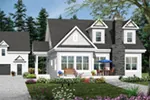 Traditional House Plan Front Photo 03 - Terra Craftsman Home 032D-0774 - Shop House Plans and More