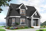 Traditional House Plan Front Photo 01 - Parnell Hill Cottage Home 032D-0775 - Shop House Plans and More