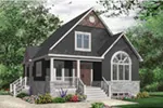 Arts & Crafts House Plan Front Photo 01 - Framlingham Bungalow Home 032D-0776 - Search House Plans and More