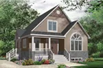 Arts & Crafts House Plan Front Photo 02 - Framlingham Bungalow Home 032D-0776 - Search House Plans and More