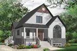 Early American House Plan Front Photo 03 - Framlingham Bungalow Home 032D-0776 - Search House Plans and More