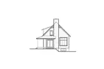 Traditional House Plan Rear Elevation - Algernon Country Home 032D-0777 - Search House Plans and More