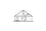 Beach & Coastal House Plan Rear Elevation - Rockingham Park Craftsman Home 032D-0780 - Shop House Plans and More