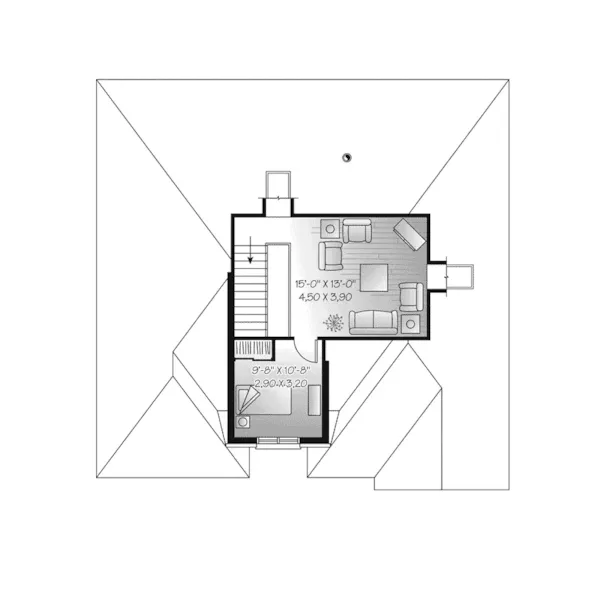 Traditional House Plan Second Floor - Glandore Manor European Home 032D-0781 - Search House Plans and More