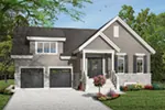 Craftsman House Plan Front Photo 01 - Bemiston Bluff Craftsman Home 032D-0783 - Search House Plans and More
