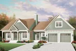 Cape Cod & New England House Plan Front Image - Glen Bay Cape Cod Style Home 032D-0788 - Search House Plans and More