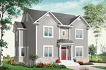 Traditional House Plan Front Image - Nina Place Country Home 032D-0791 - Shop House Plans and More