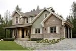 Early American House Plan Front Photo 01 - Deauville Ridge Two-Story Home 032D-0794 - Search House Plans and More