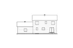 Traditional House Plan Rear Elevation - Macedon Traditional Home 032D-0796 - Shop House Plans and More