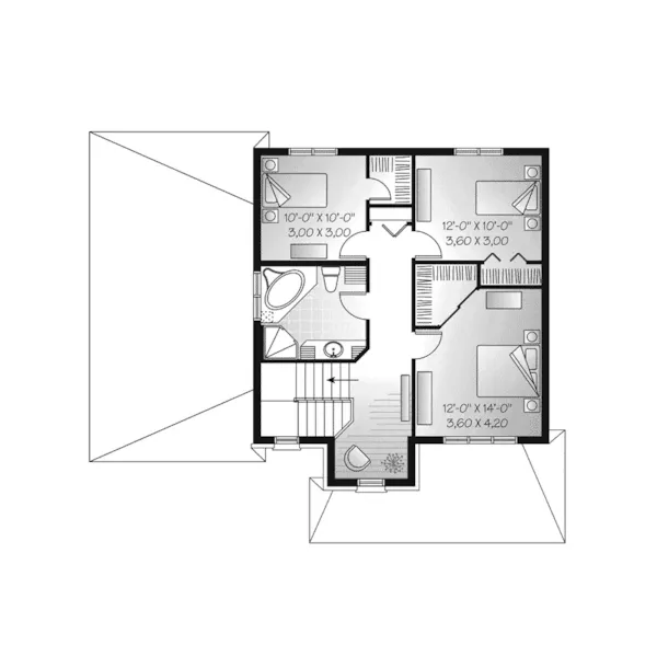 Farmhouse Plan Second Floor - Empress Family Farmhouse 032D-0798 - Search House Plans and More