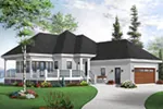 Vacation House Plan Front Photo 04 - Gissler Gorgeous Country Home 032D-0801 - Search House Plans and More