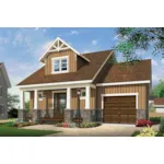 Country House Plan Front of House 032D-0808