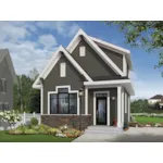 Country House Plan Front of House 032D-0812