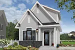Traditional House Plan Front Photo 04 - Wickham Small Traditional Home 032D-0812 - Shop House Plans and More