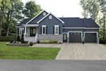 Traditional House Plan Front of House 032D-0825