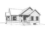 Farmhouse Plan Front Elevation - Westcroft Country Home 032D-0826 - Shop House Plans and More