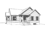 Rustic House Plan Front Elevation - Westcroft Country Home 032D-0826 - Shop House Plans and More