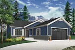 Country House Plan Front Photo 02 - Martin Creek Country Home 032D-0827 - Shop House Plans and More