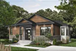 Mountain House Plan Front Photo 01 - Parson Peak Rustic Home 032D-0835 - Shop House Plans and More