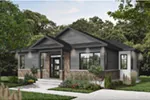 Mountain House Plan Front Photo 02 - Parson Peak Rustic Home 032D-0835 - Shop House Plans and More