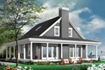 Front of Home - Osage River Vacation Home 032D-0844 - Shop House Plans and More