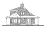 Rear Elevation - Osage River Vacation Home 032D-0844 - Shop House Plans and More