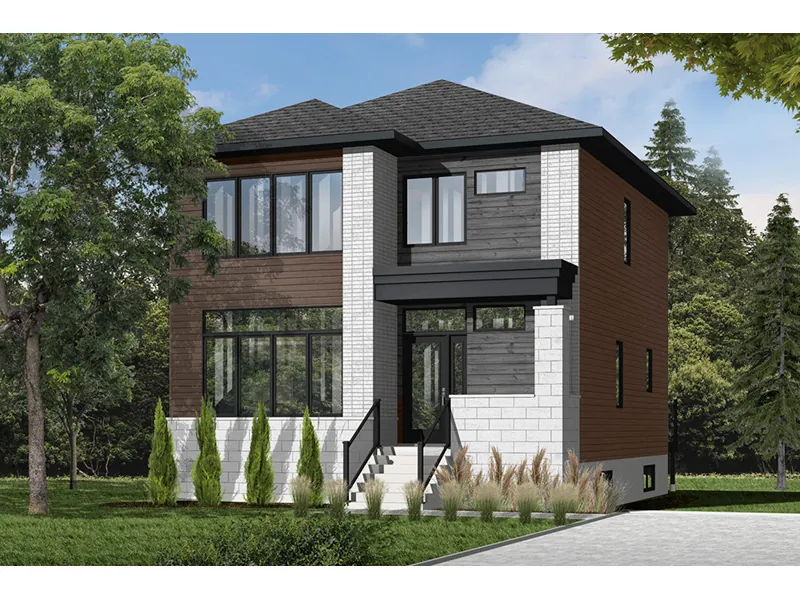 Front Photo 02 - Ottsen Modern Prairie Home 032D-0846 - Shop House Plans and More