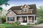 Front of Home - Joshlynn Country Home 032D-0852 - Search House Plans and More